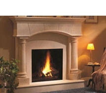 1130.80.531 stone fireplace mantle surround in Ottawa