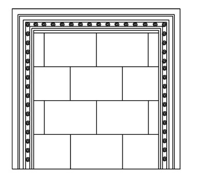 MONACO stone fireplace mantel spec sheet
