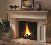 1111 stone fireplace mantle surround