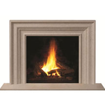 1113 stone fireplace mantle surround