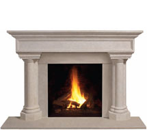 1111.555 stone fireplace mantle surround direct from us