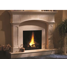 1130.70.530 stone fireplace mantle surround direct from us